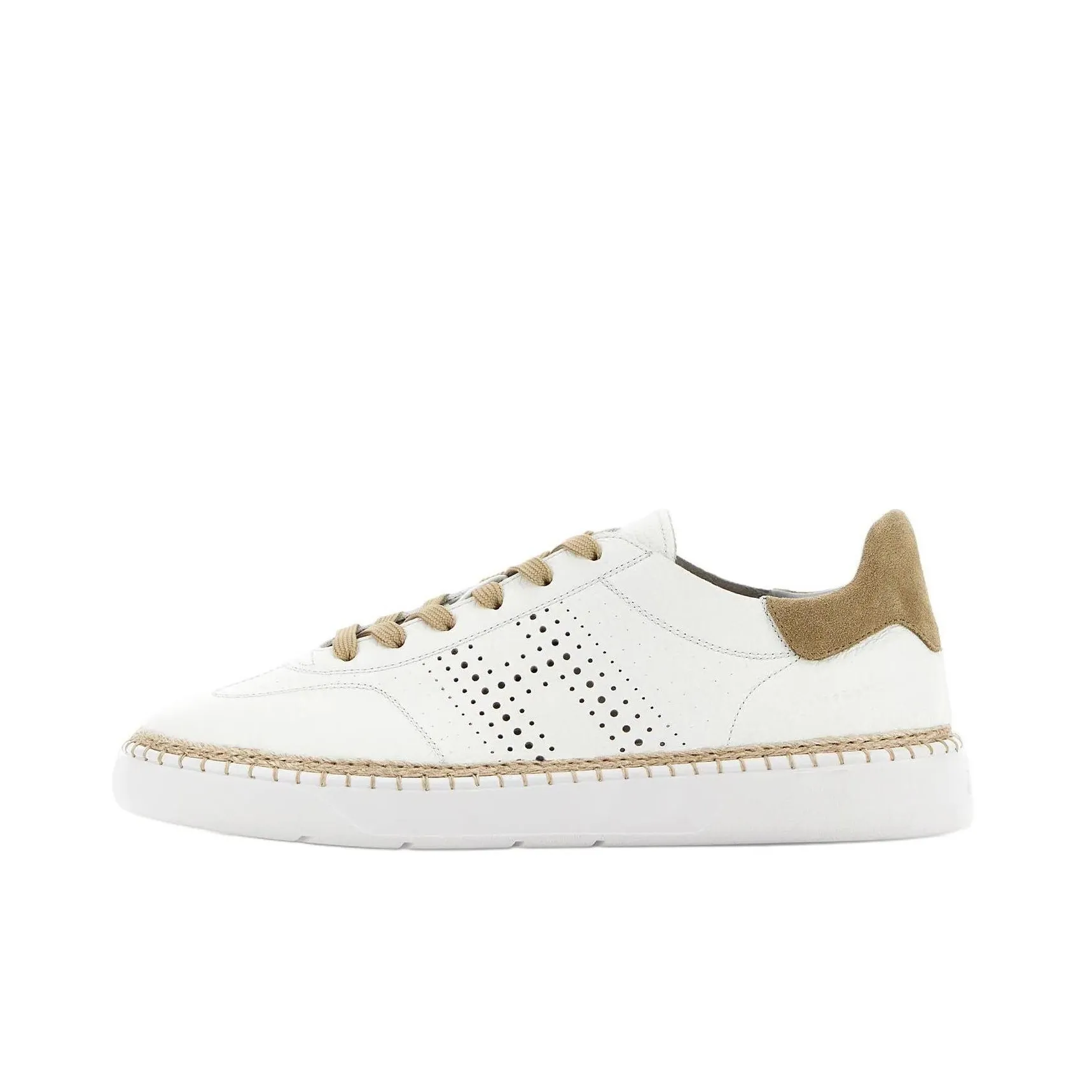 HOGAN Cool Low Top Skateboard Shoes Men's White