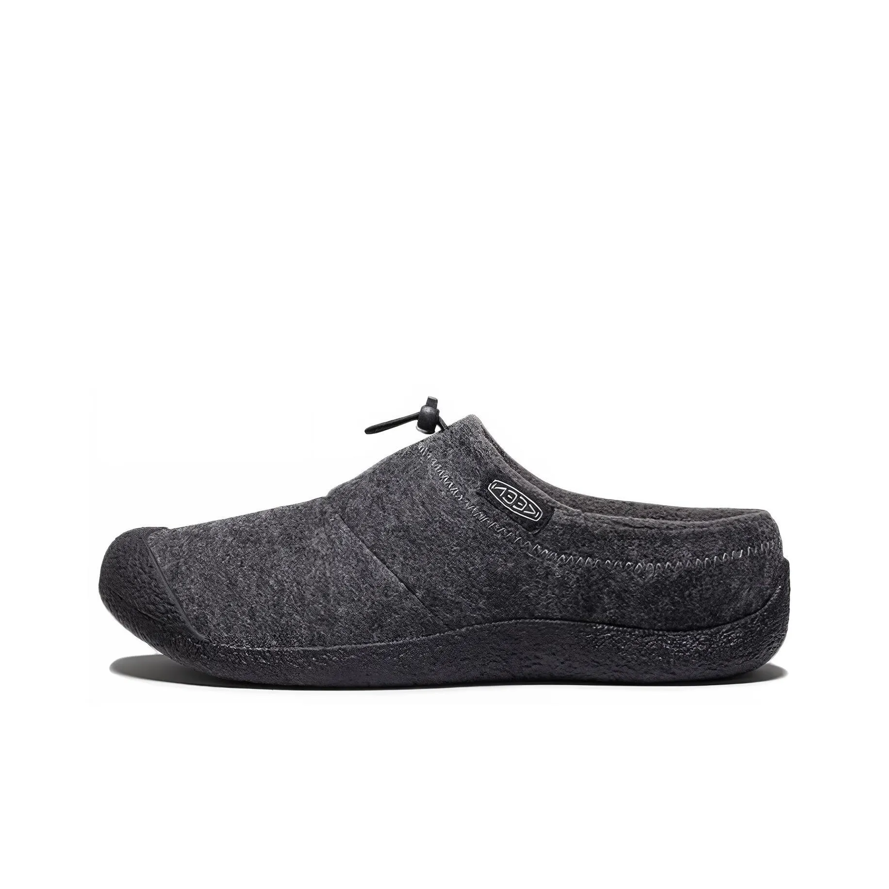 KEEN Howser 3 Wear resistant And Lightweight Low Top Outdoor Shoes Men's Charcoal Gray Felt Black