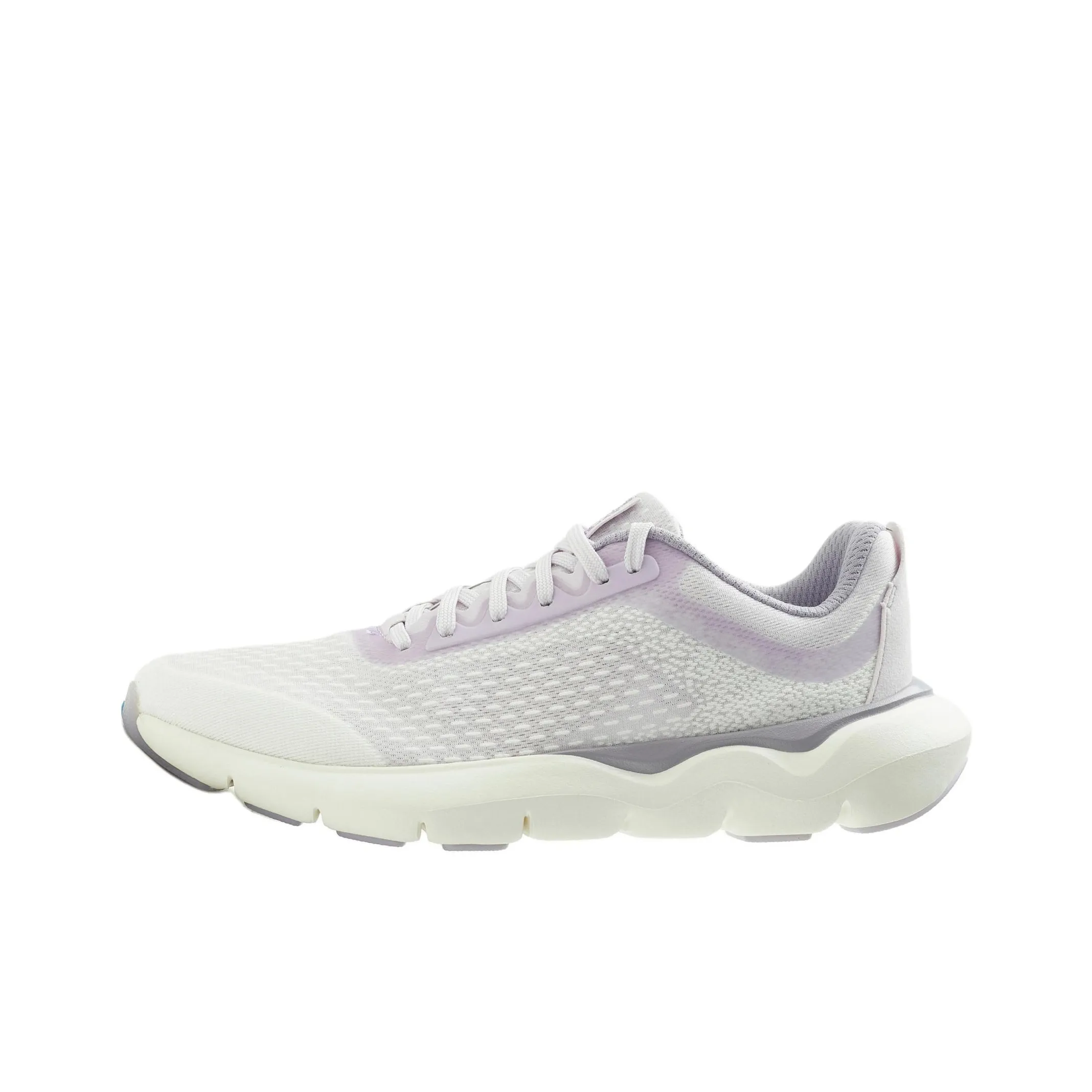 DECATHLON Kalenji Cushioning Wear-Resistant Low-Top Casual Running Shoes Women's Gray Purple