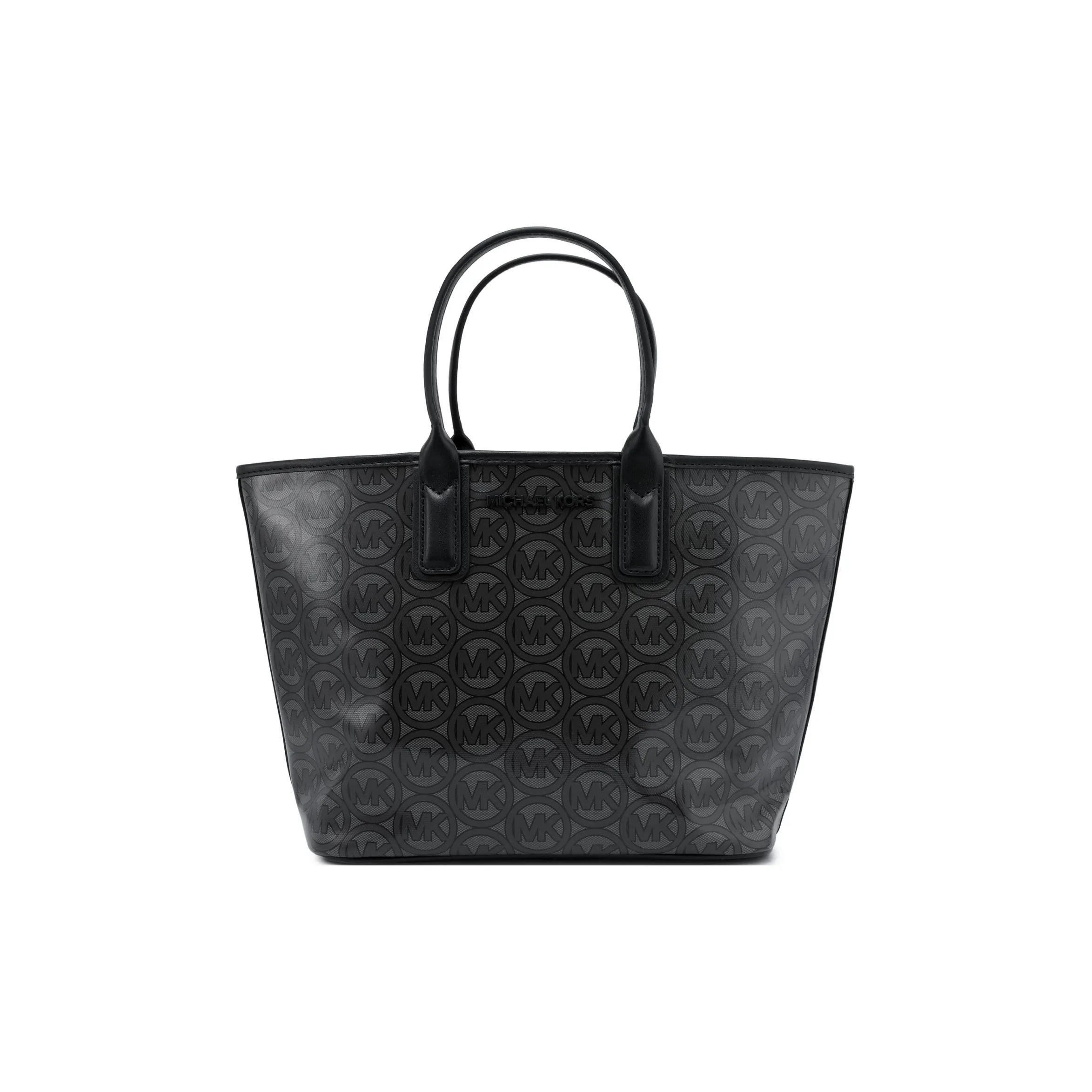 MICHAEL KORS Cow Leather Tote Bag, Shopping Bag, Handbag, Shoulder Bag Trumpets Women's Black