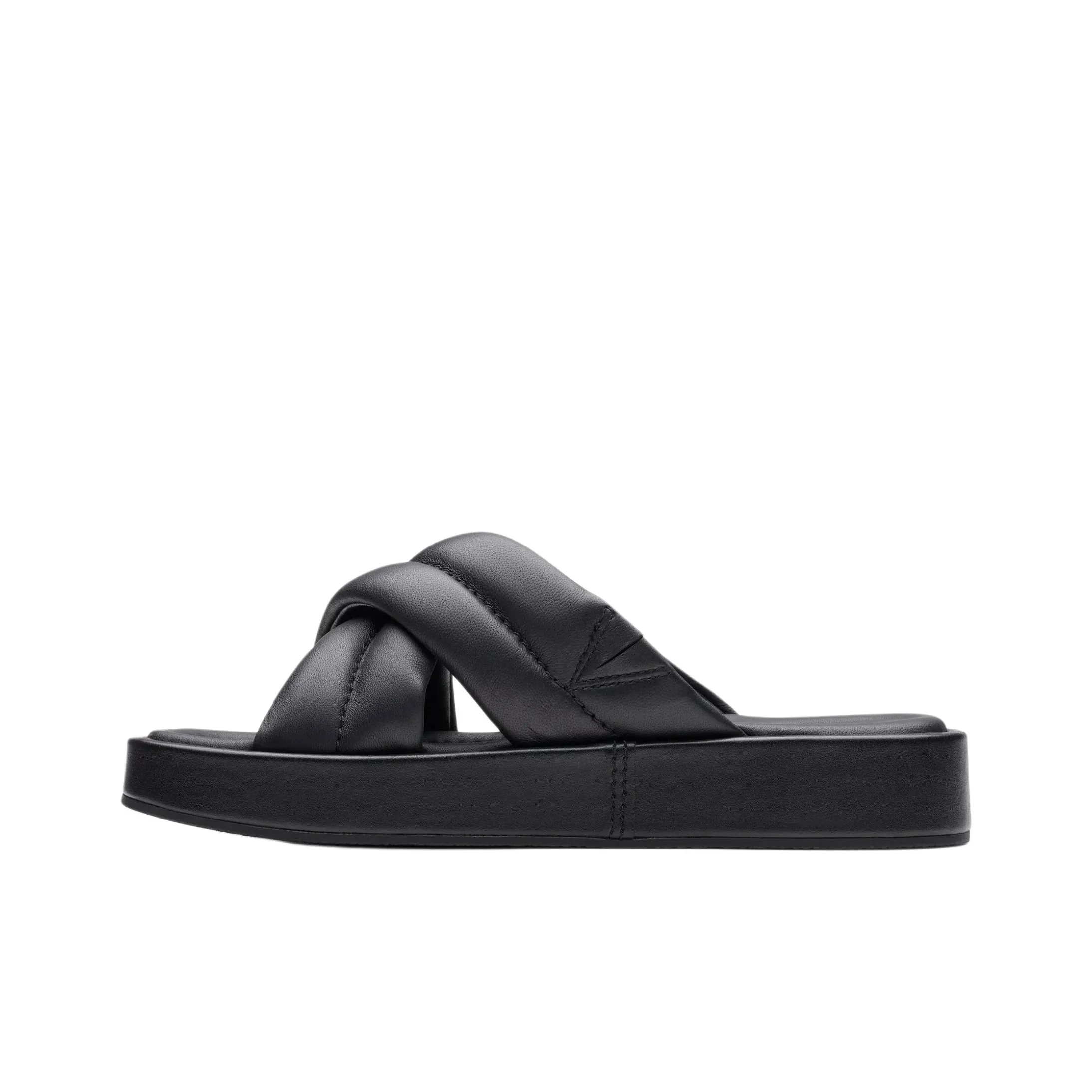 Clarks Slide Slippers Women's Black