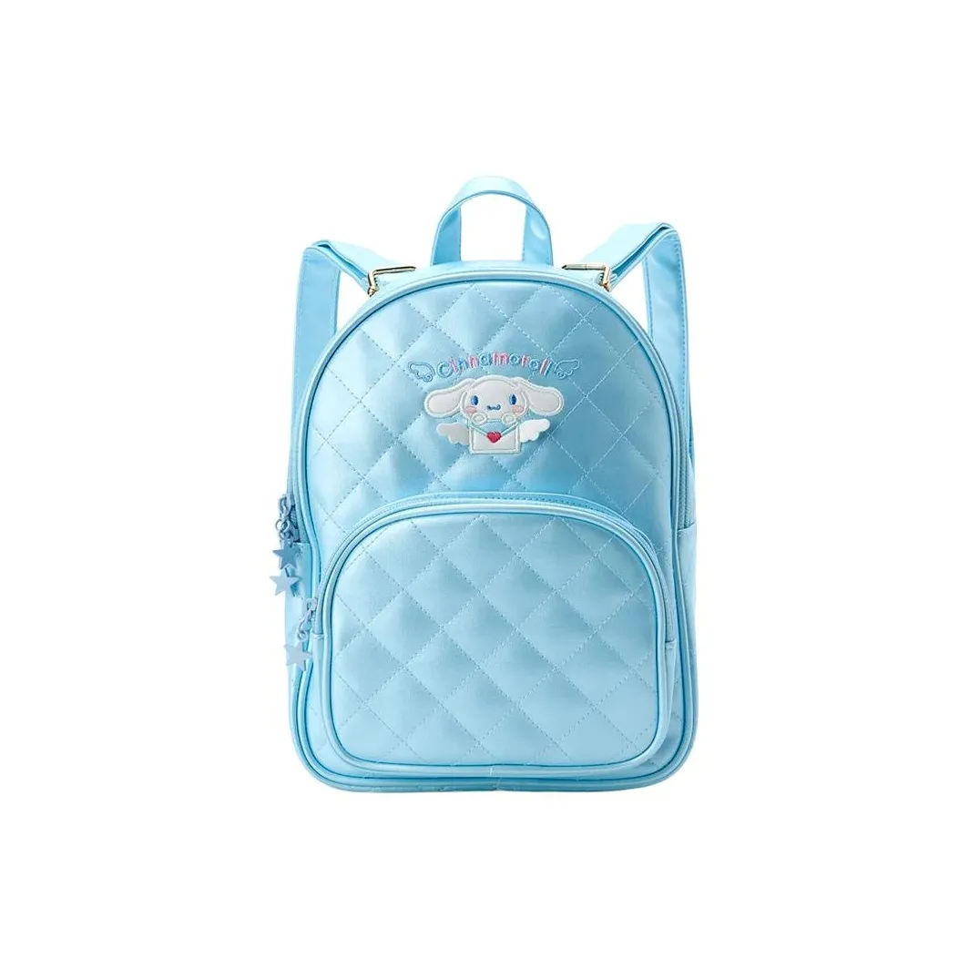 Sanrio PU With Polyester Backpack Mini Women's Light Blue