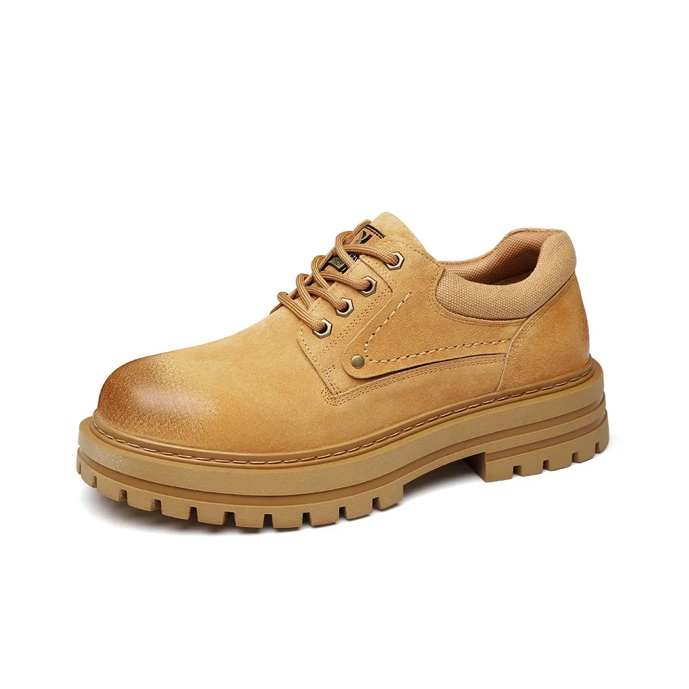 Playboy Playboy Casual Work Boots Martin Boots Men's Camel