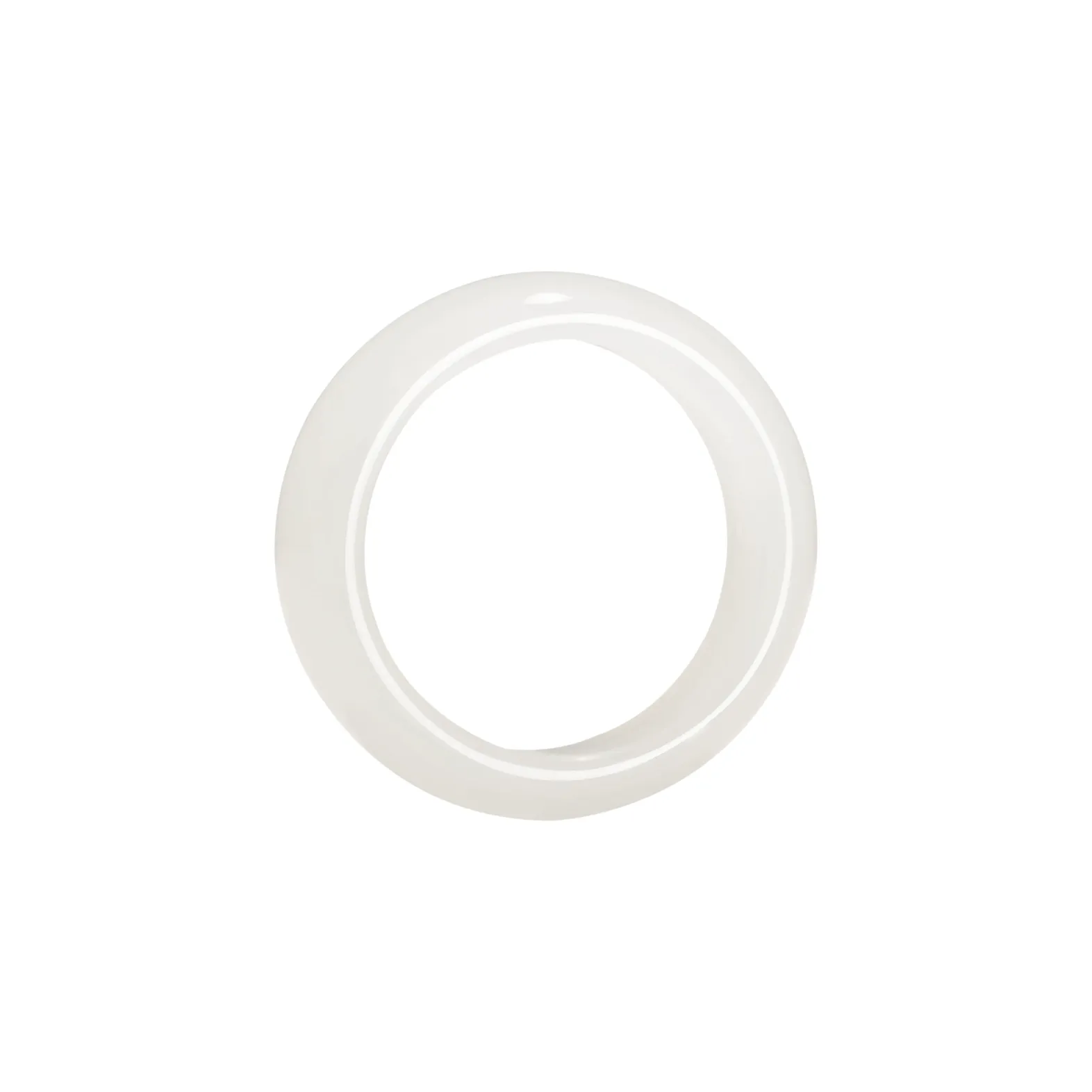 Ingenuity Hetian Jade Rings Unisex White Jade