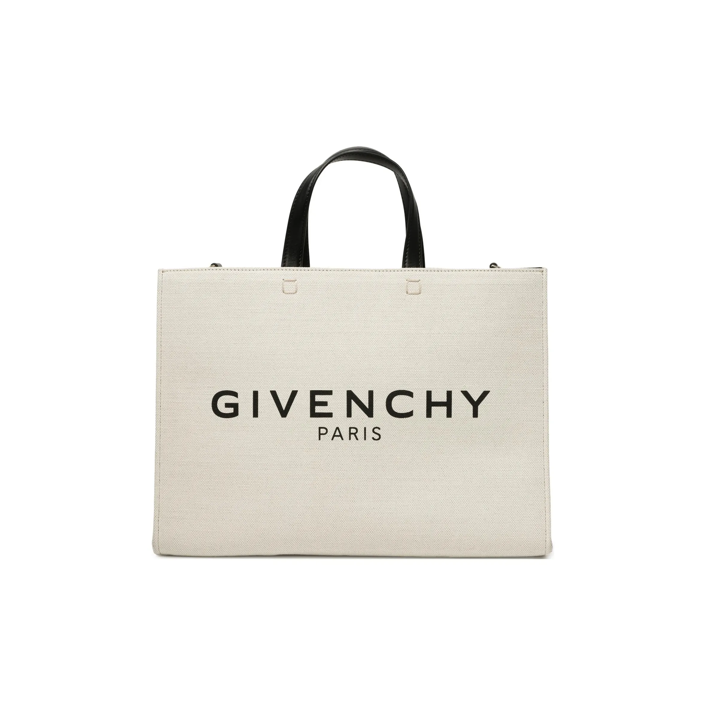 Givenchy Cabas Series Cotton Canvas Linen Canvas Bag, Tote Bag, Shopping Bag, Handbag Medium Size Women's