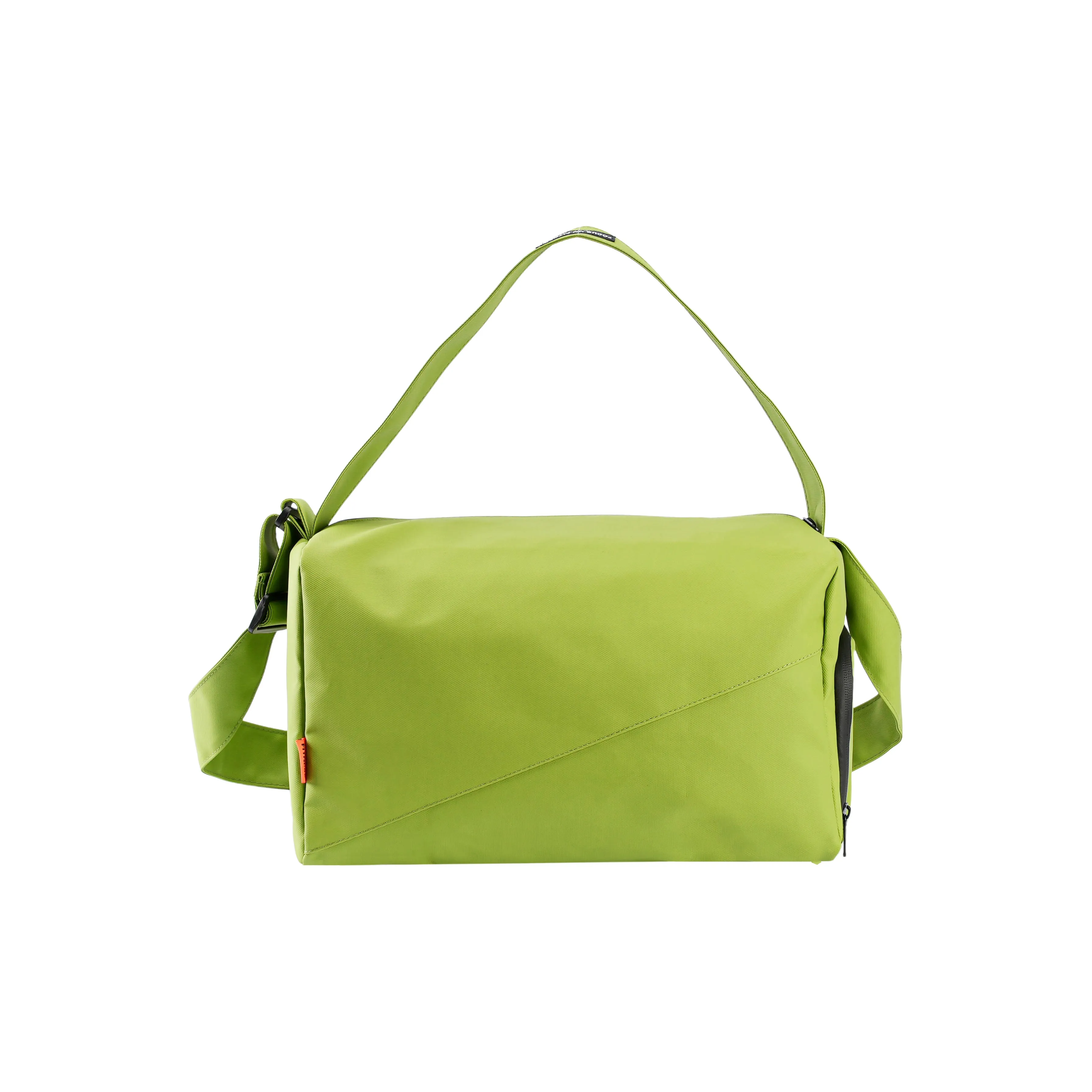 LARA STAR 900D Мембрана Кожа Полиэстер Одно Плечо Через Плечо Спортивная Сумка Большая Унисекс Черный Зеленый