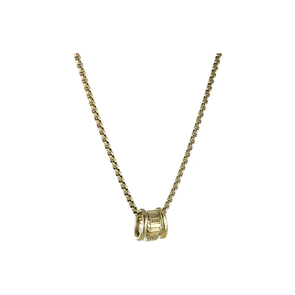 CK Calvin Klein Ожерелья из нержавеющей стали Женские Золотые