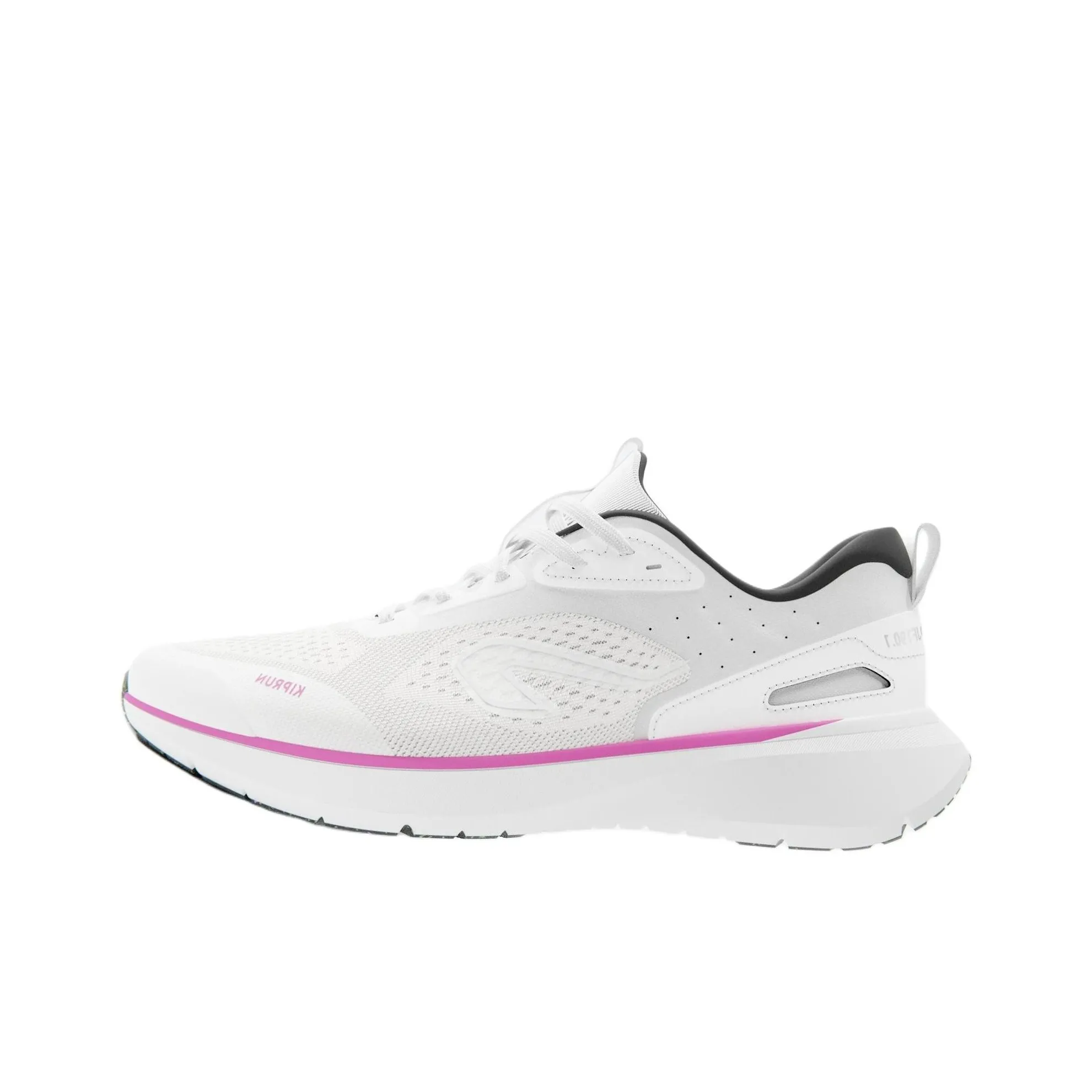 DECATHLON Cushioning Wear Resistant Low Top Running Shoes Women's White