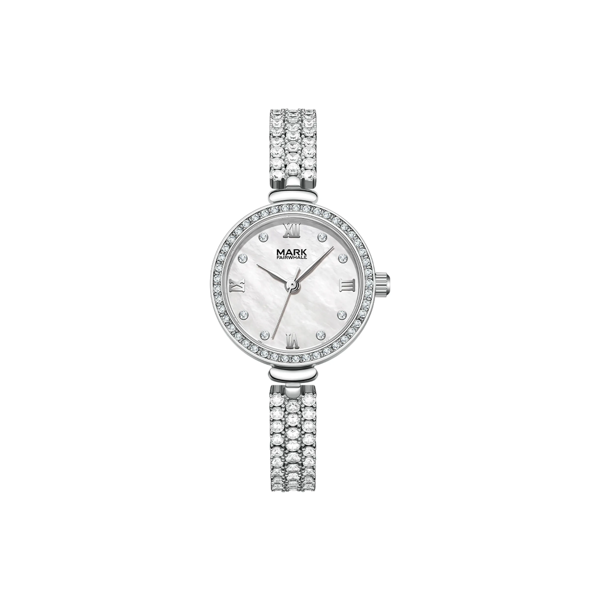 FAIRWHALE Smart Series Mermaid Кварцевый механизм Сплав Ремешок Часы Женские Белый Циферблат