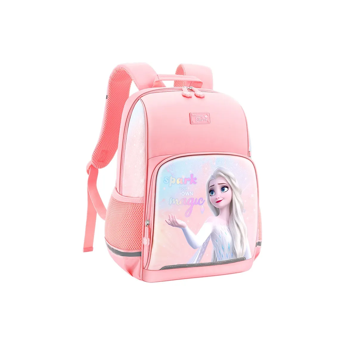 DISNEY FROZEN Серия Полиэстер GOOD Looking Потеря веса Защита позвоночника Рюкзак Обычный Детский Розовый Синий