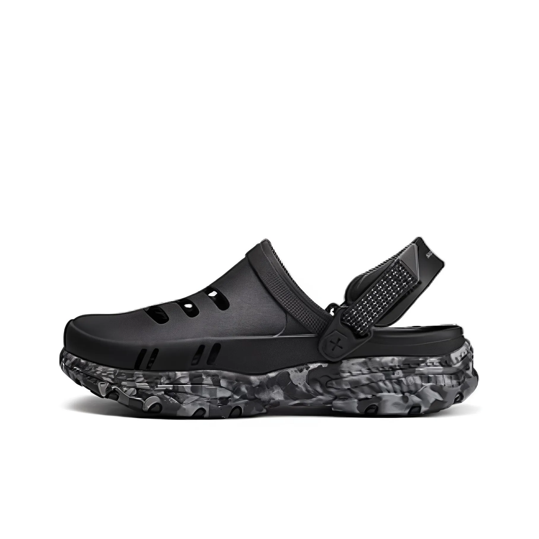 Skechers Foamies Пляжные сандалии Мужские Черные Серые