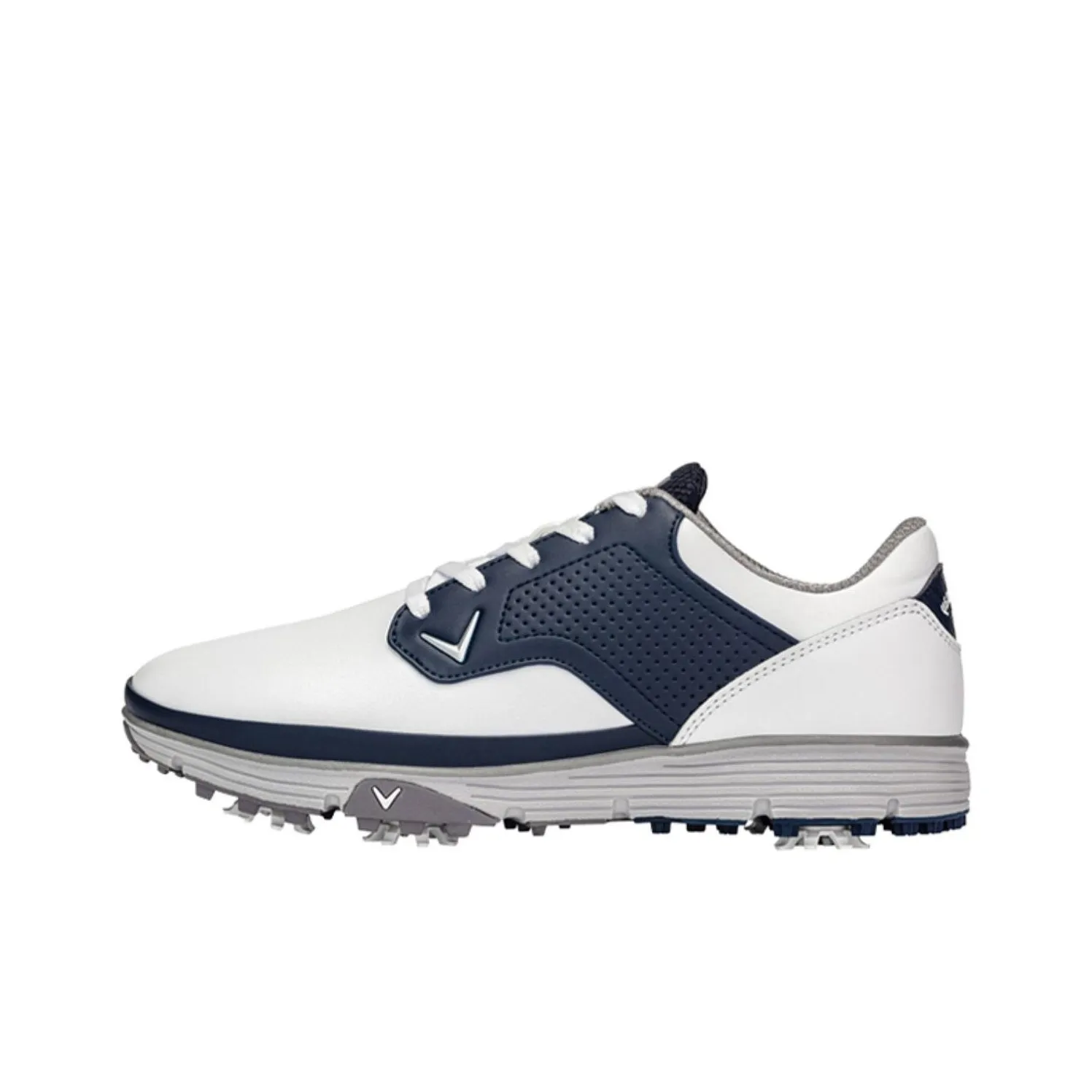 Callaway Shock Absorbers Slip-Resistant Low Top Golf Shoes Men's White Blue
