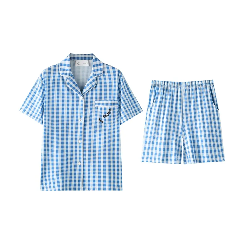 Meonsill Pajama Set Women's Blue
