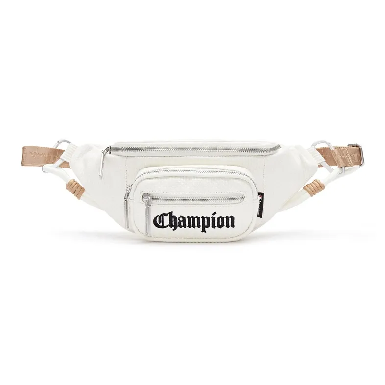 Champion Fabric Fanny Pack Regular Unisex Dark Blue/Ecru
