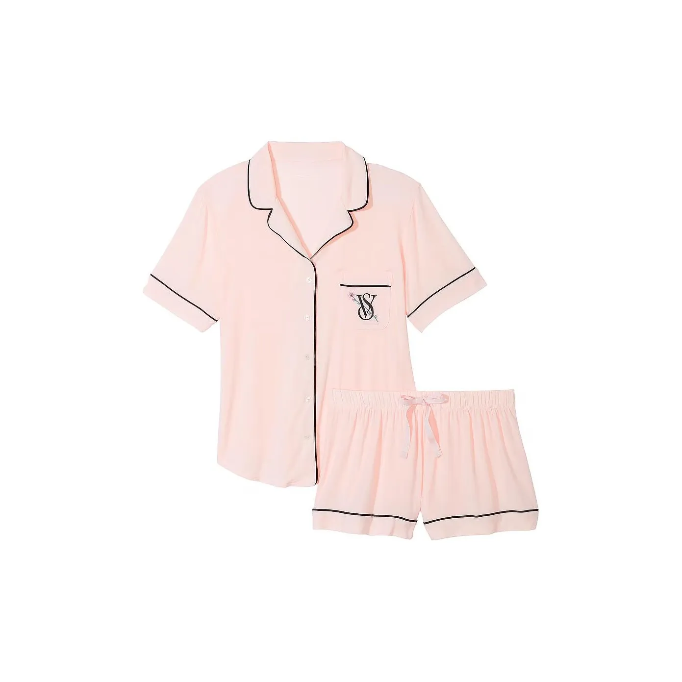 Victoria's Secret Пижамный комплект женский розовый