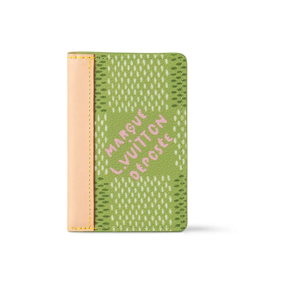 LOUIS VUITTON By Tyler The Creator Pocket Organizer Green Damier Golf