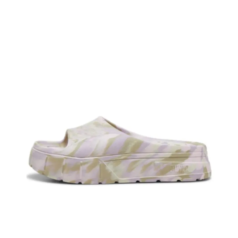 PUMA Mayze Slide Slippers Women's Purple Brown