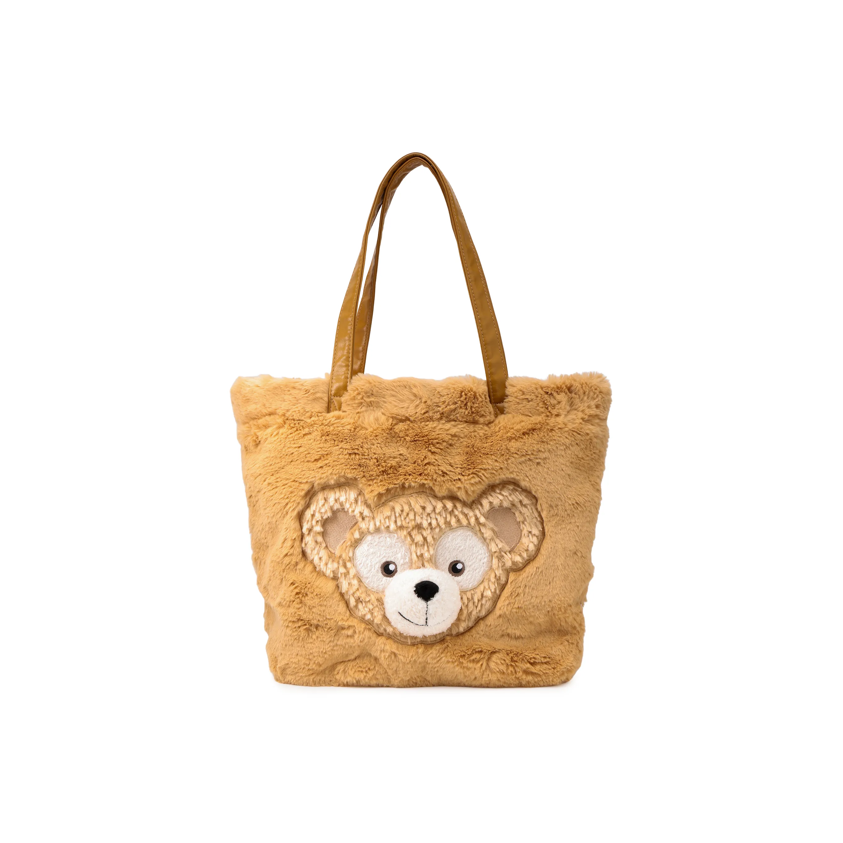 Disney Плюшевый Тоут Сумка Сумка для покупок Сумка Обычная Женская Кофейная