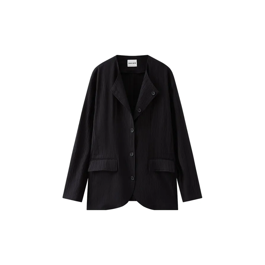 Organic Emotion Jackets Coats Unisex Black