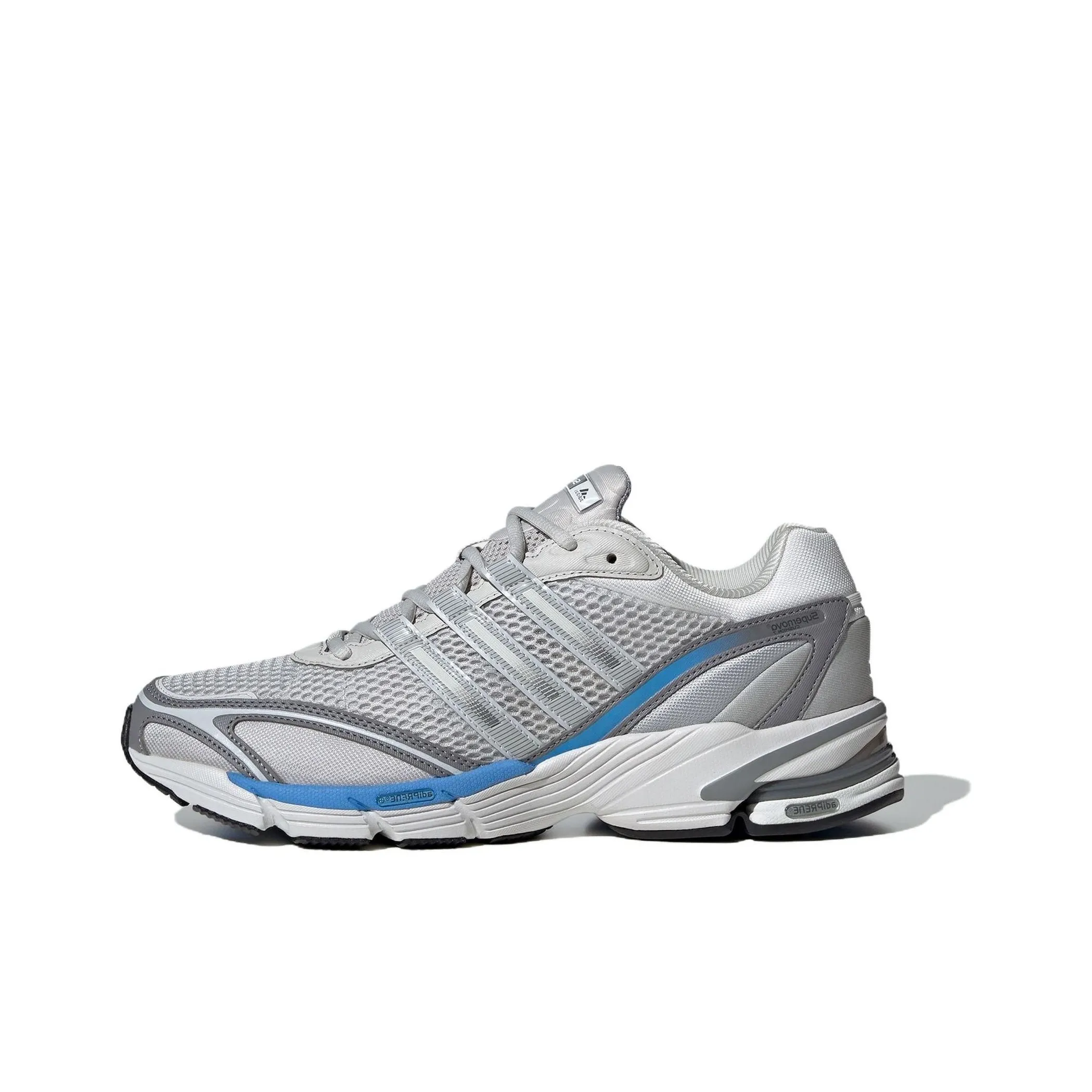 Adidas SUPERNOVA CUSHION 7 Slip Resistant Low Top Running Shoes Unisex Gray Blue