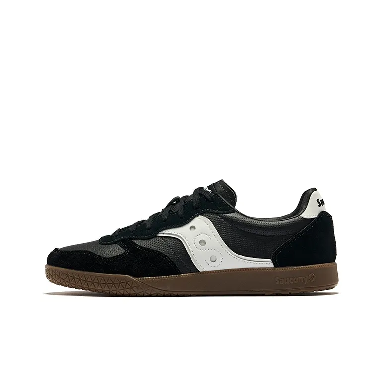 Saucony Bullet Low Топ Повседневные Беговые Кроссовки Унисекс Черный Белый