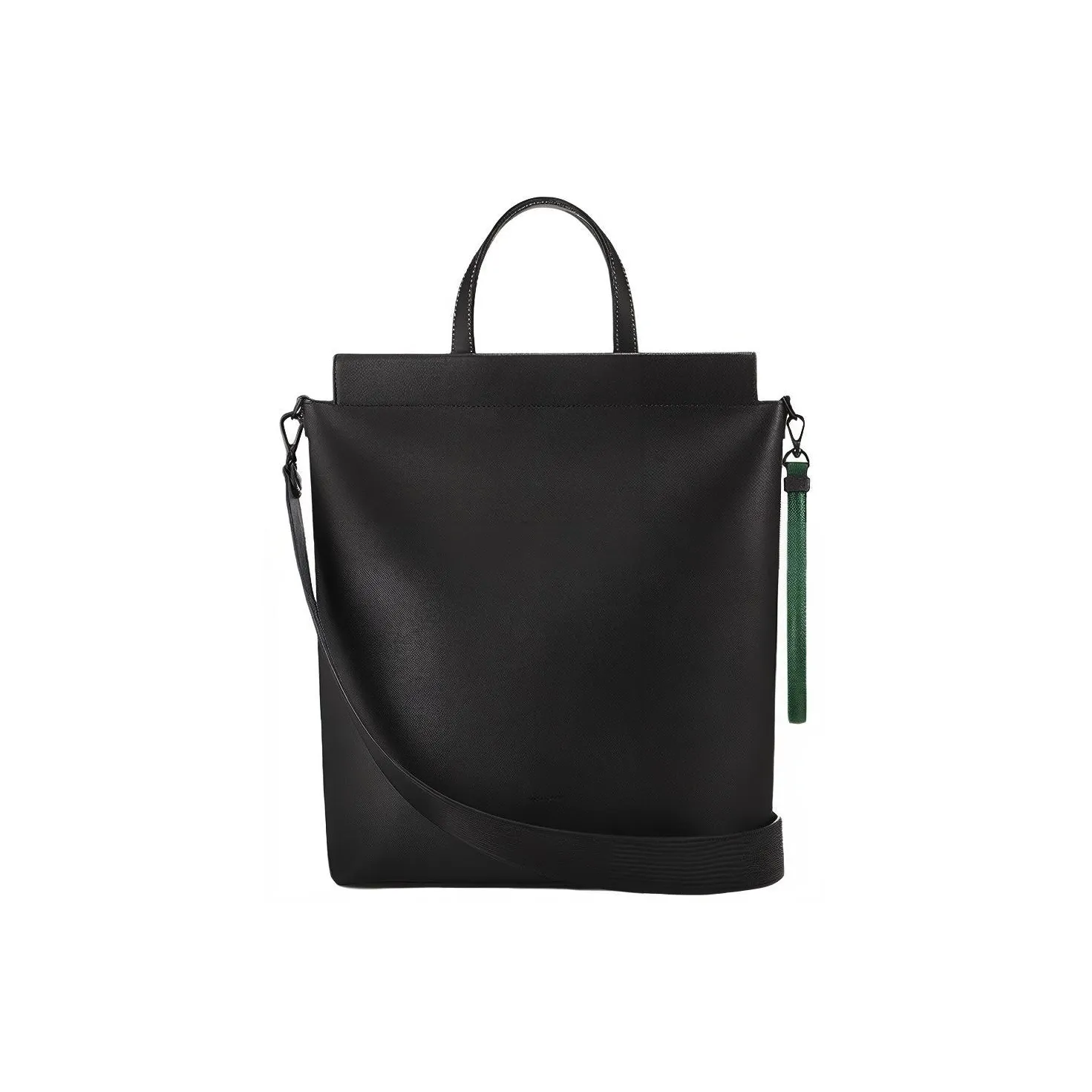 FIND KAPOOR Artificial Leather Tote Bag, Shopping Bag, Handbag, Crossbody Bag Regular Unisex Black/Umber