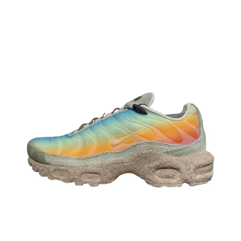 Nike Air Max Plus Устойчивый к истиранию Дышащий Низкий Топ Повседневная Беговая Обувь Мужская Коричневый Зеленый