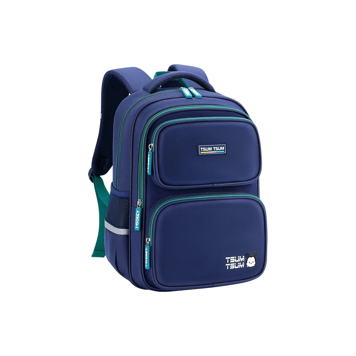 Disney Mickey Series Полиэстер Рюкзак Стандартный Детский Зеленый