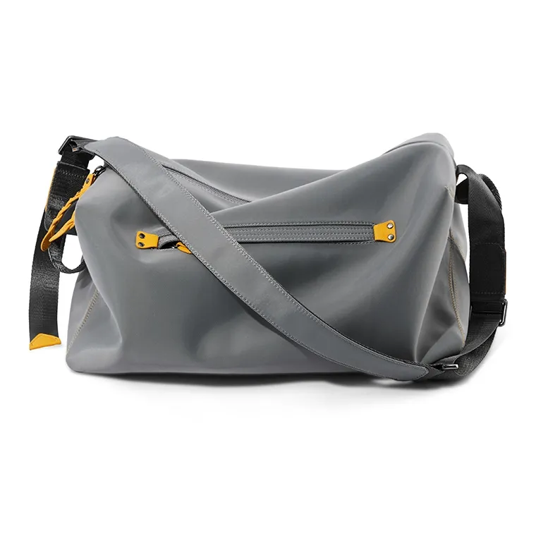 MOYYI Водонепроницаемая Оксфордская ткань Сумка через плечо Мужская Ледниково-серый