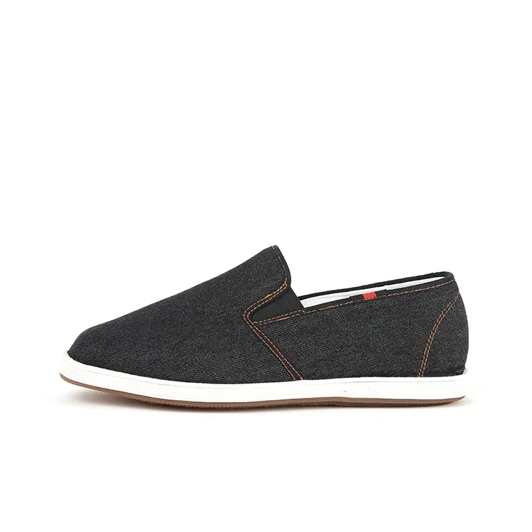 Old Meihua Men's Casual Shoes With Thick Sole-Traditional Beijing Cloth Shoes-Chinese Fashion Trend-China Cloth Shoes