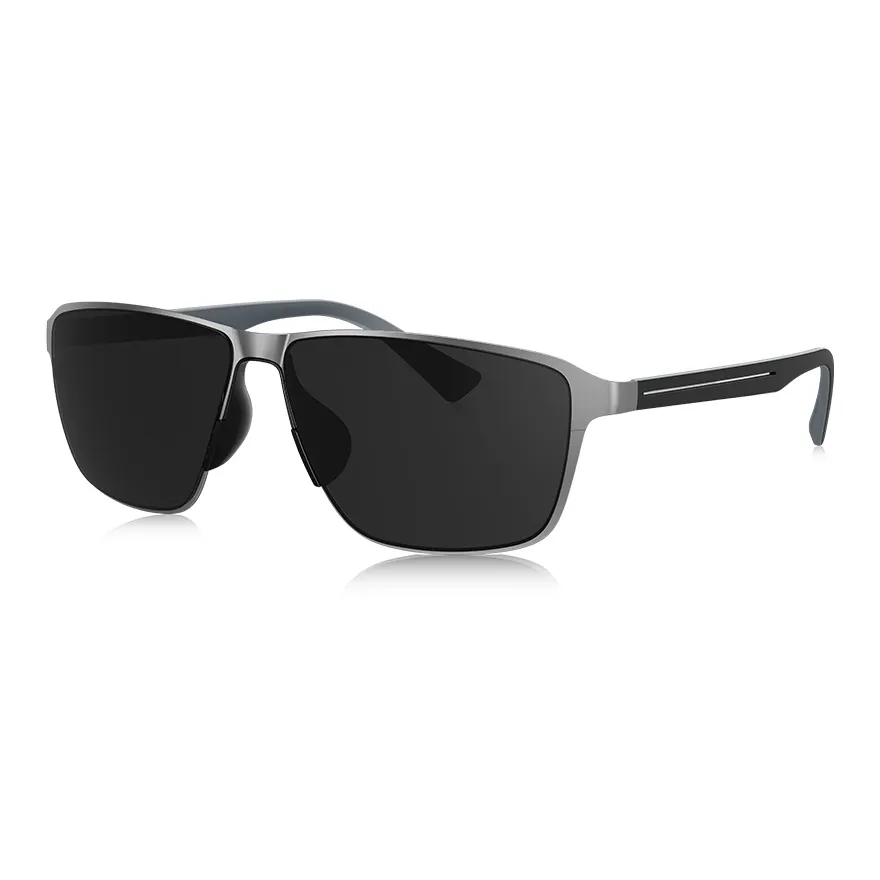 PARIM Stainless Steel Square Sunglasses Men's