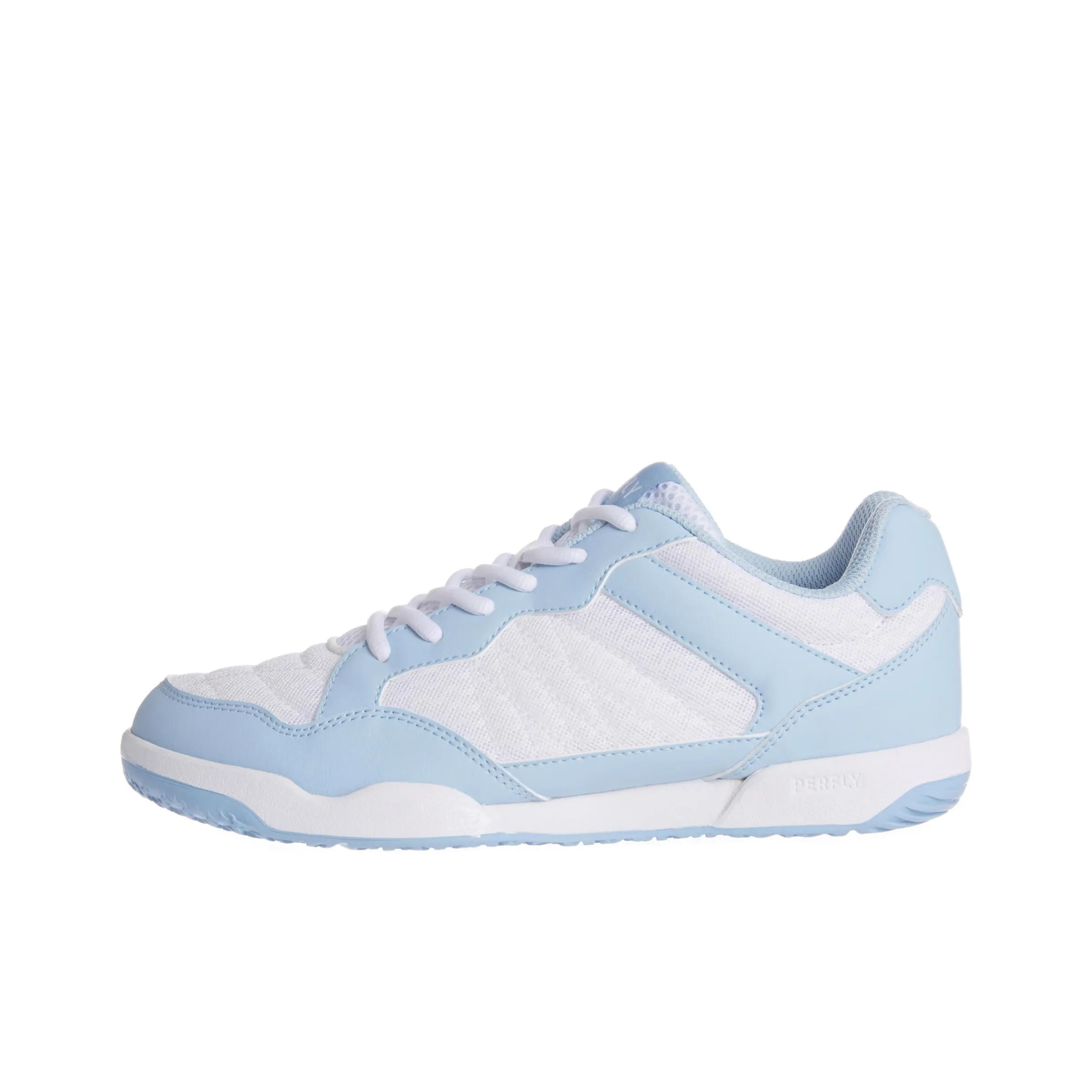 DECATHLON Cushioning, Wear Resistant Low Top Badminton Shoes Women's Blue White