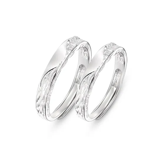 TRUE ME 999 Fine Silver Rings Unisex