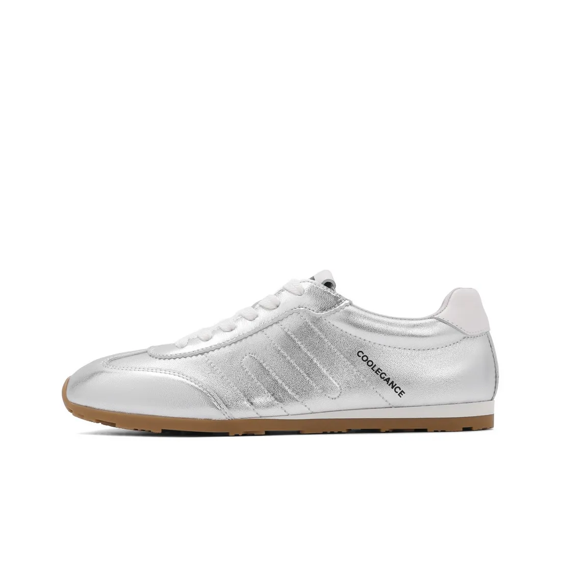 BELLE Runway Collection 'Silver Lurex Roll' Abrasion Resistant Low Top Casual Shoes Women's Silver, Beige, Pink, Blue