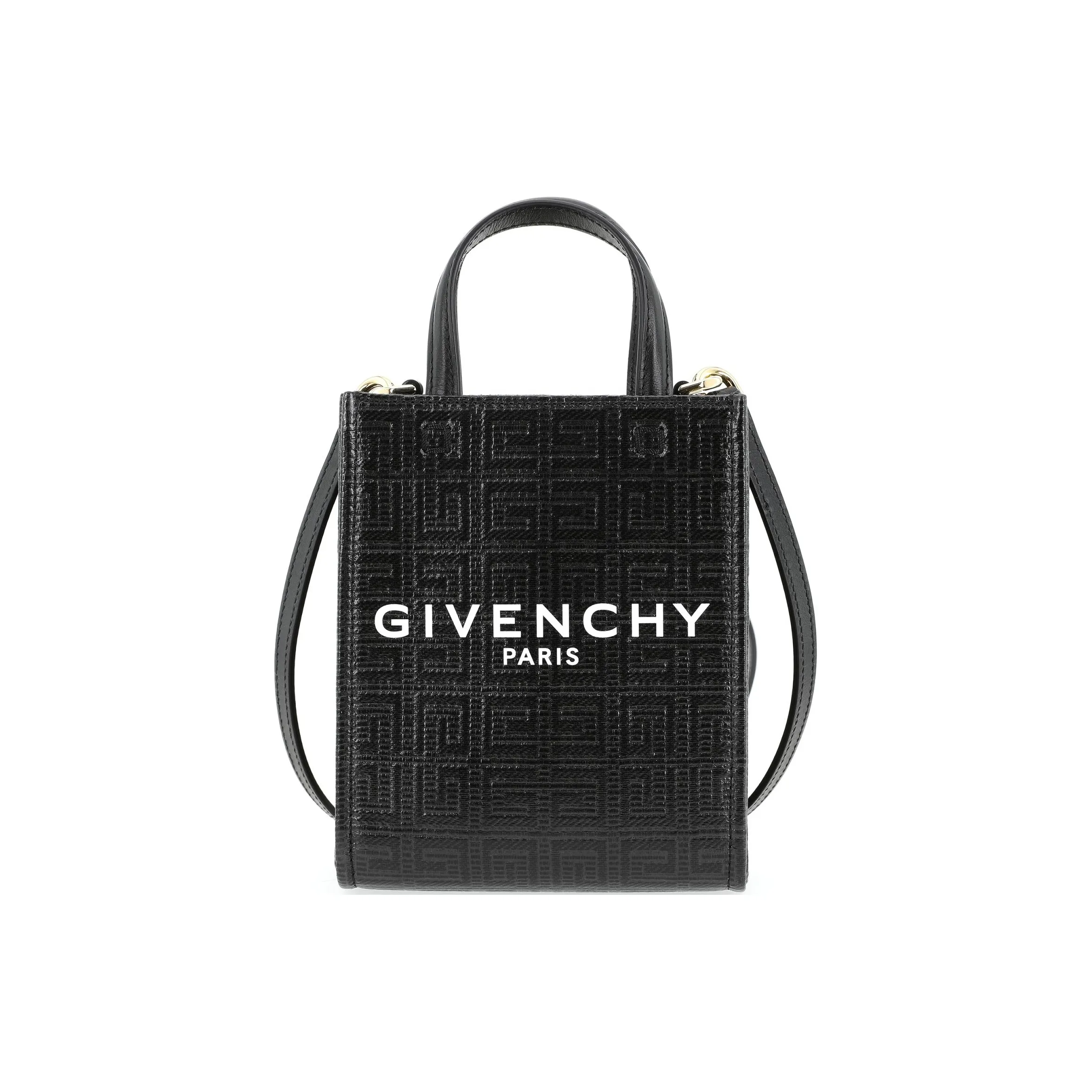 GIVENCHY Leather, Cow Leather Tote Bag, Shopping Bag, Shoulder Bag, Crossbody Bag, Handbag Mini Women's Black