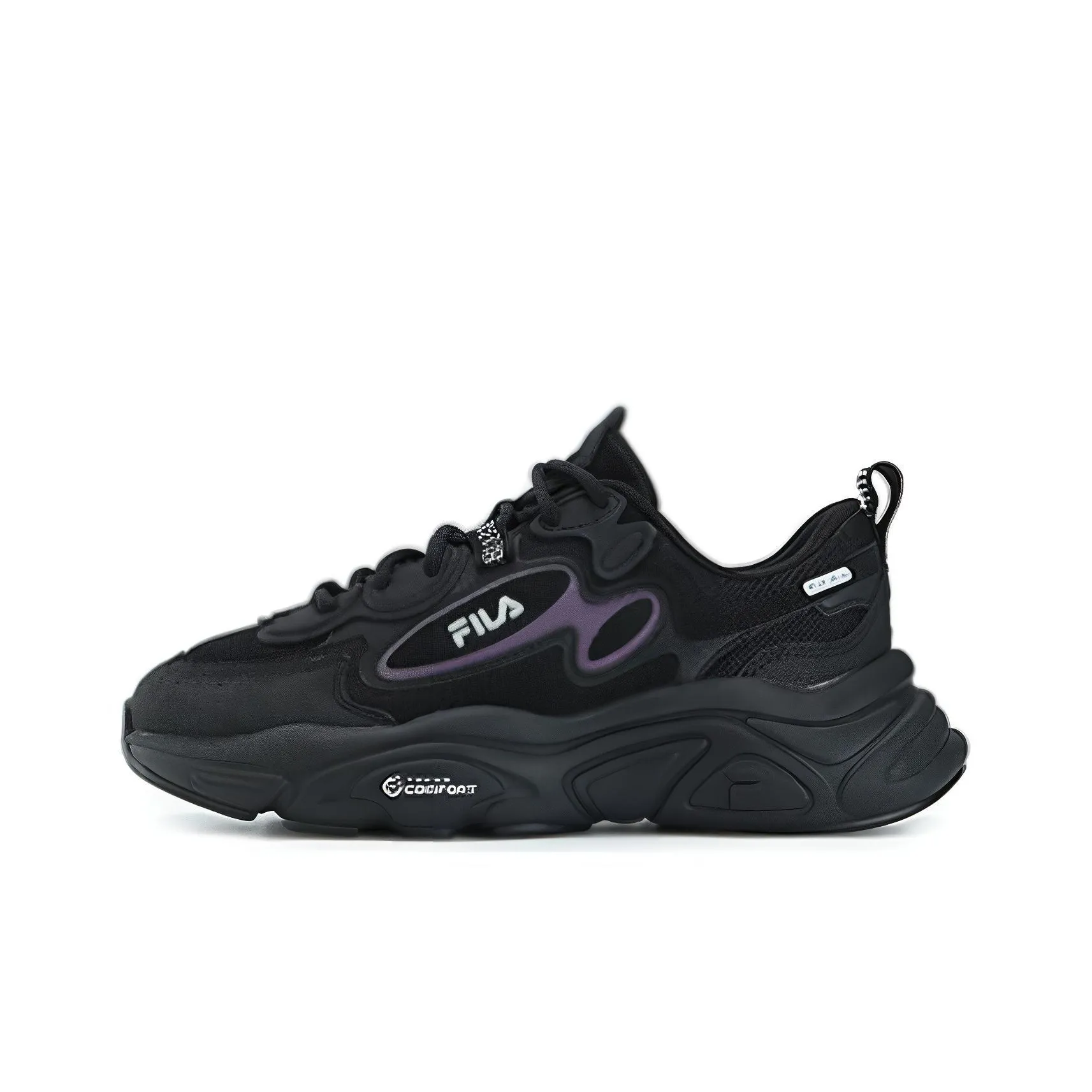 FILA MARS 1S+ S+ Low Топ Толстоподошвенные кроссовки Женские Черный