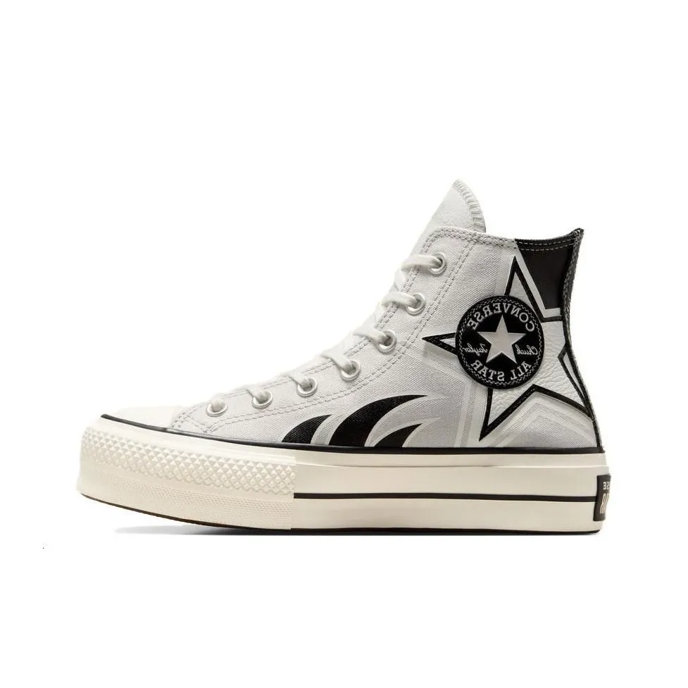 Converse Chuck Taylor All Star Lift Platform Moto 'Pale Putty' Women's
