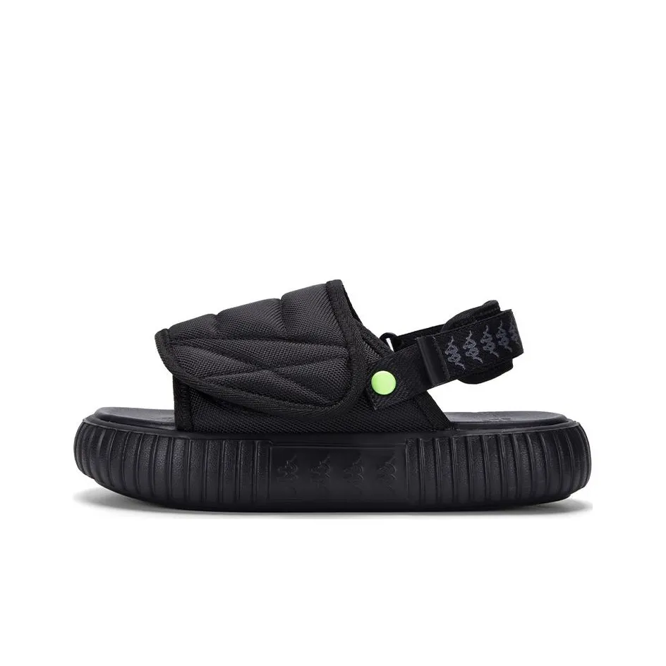 Kappa Sports Sandals Unisex Black