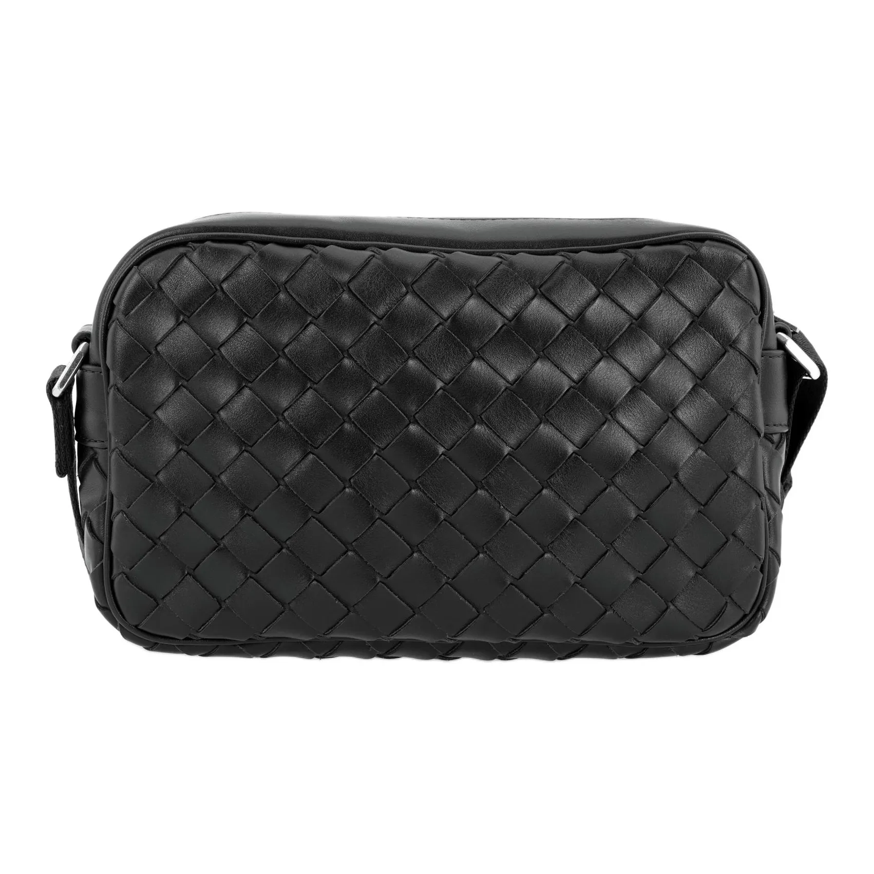 Bottega Veneta Sheepskin Camera Bag, Shoulder Bag, Crossbody Bag Trumpets Men's Dark Green