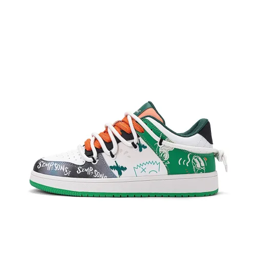 The Simpsons Кроссовки для скейтбординга Low Top Унисекс