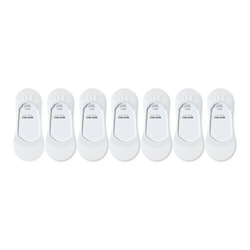 Moremoli No Show Socks Women's 7 Pack