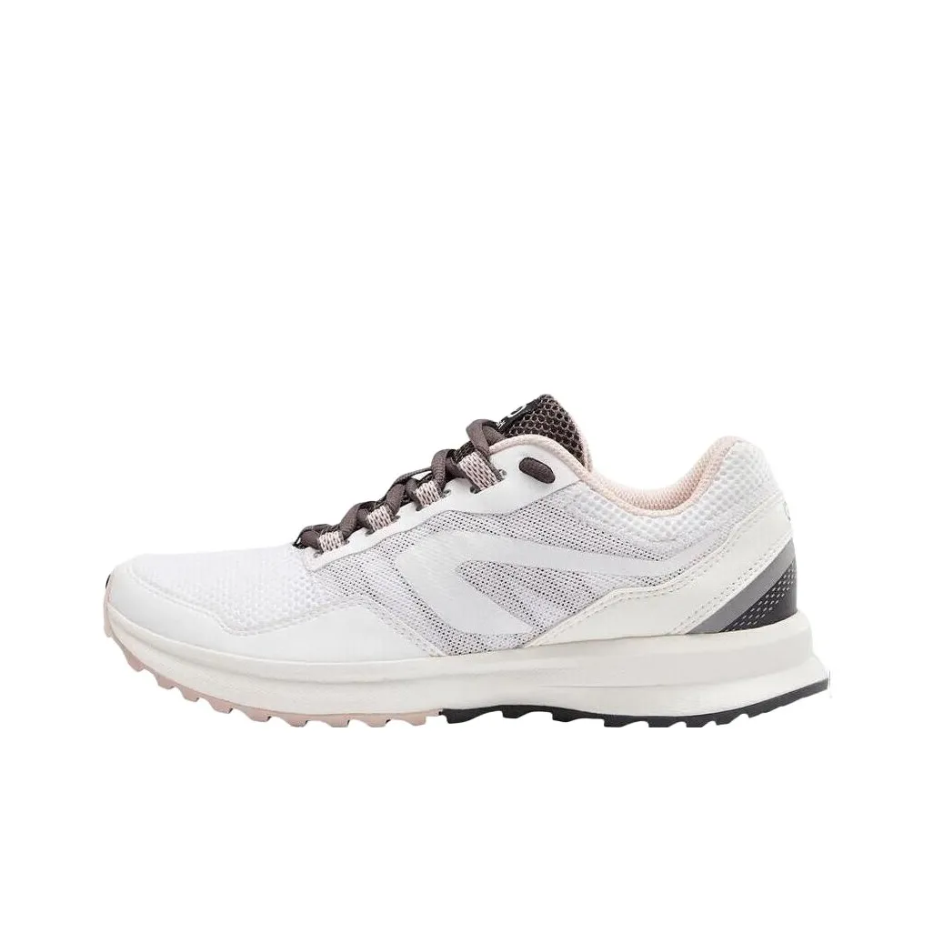 DECATHLON Cushioned Wear Resistant Breathable Low Top Running Shoes Women's White