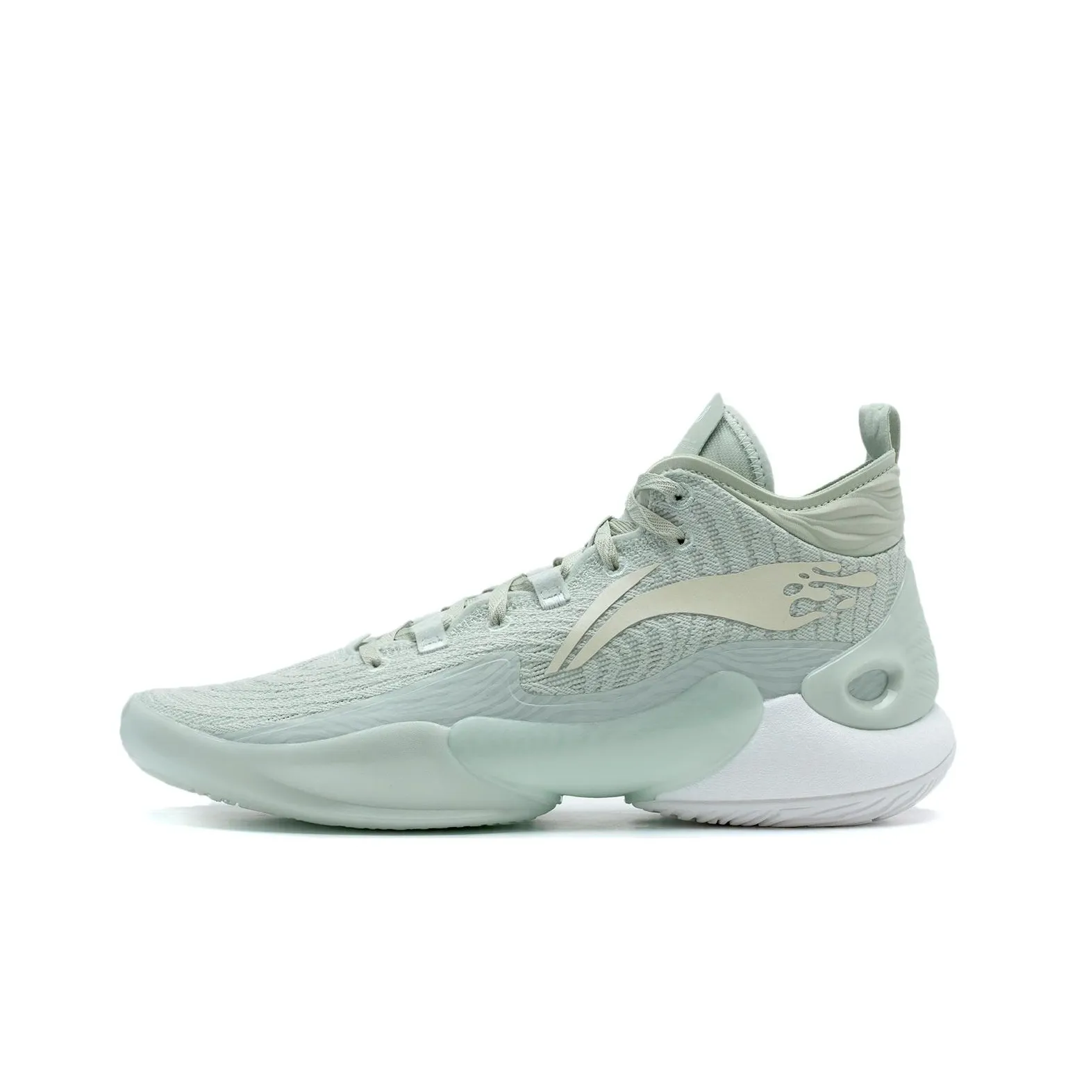 LINING YuShuai 18 Basketball Shoes Men's Mid Top Light Green