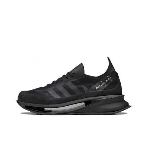Y 3 Беговые кроссовки Low Top Черные Унисекс