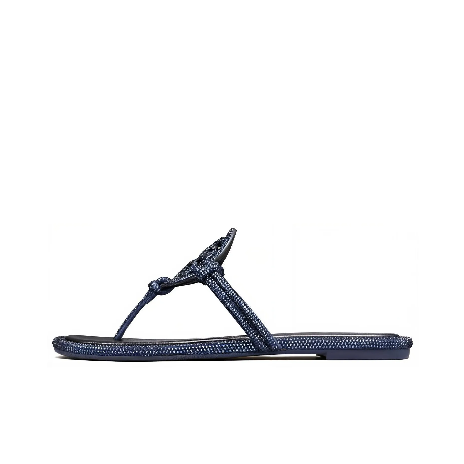 TORY BURCH Miller Pavé Crystal-embellished Sandals