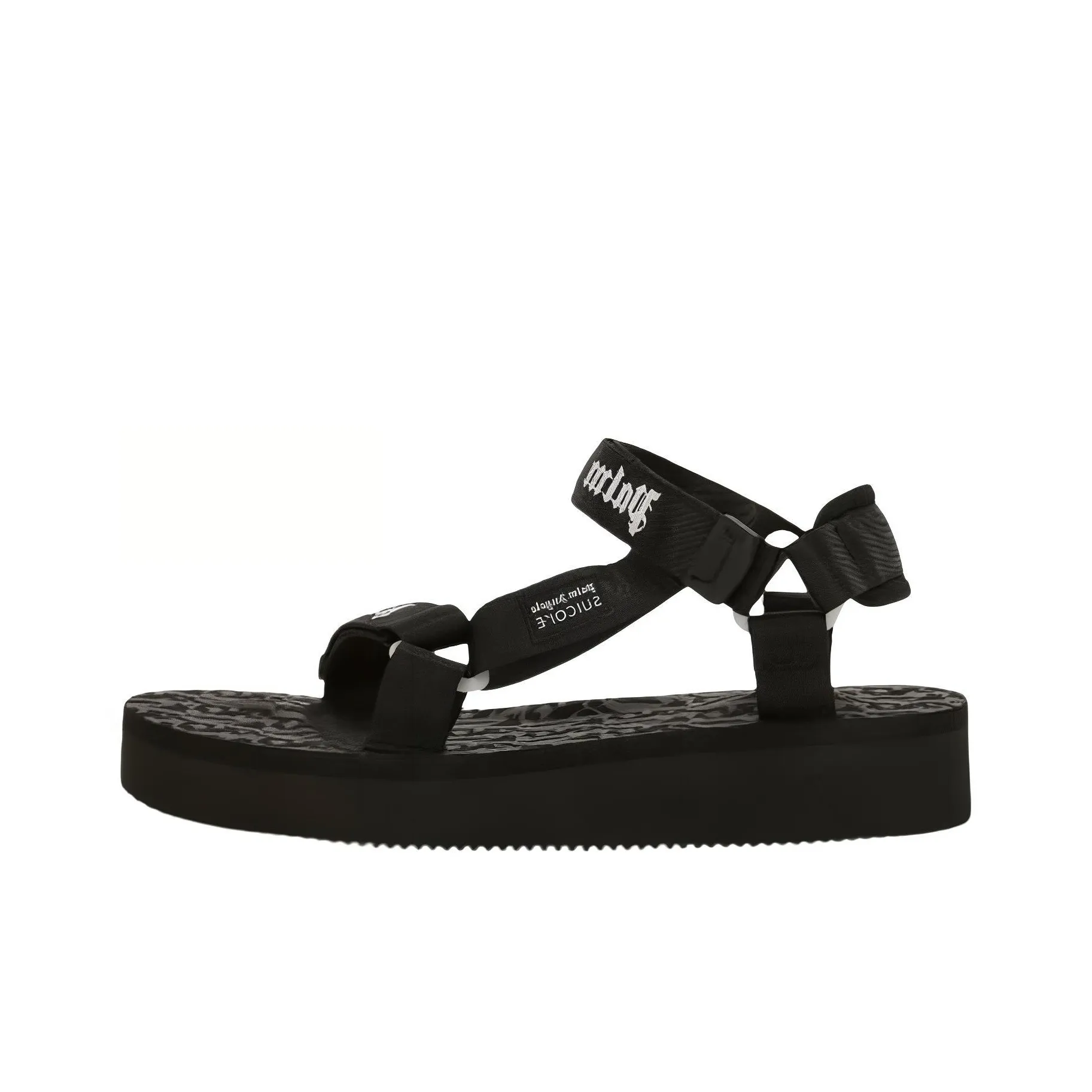 PALM ANGELS Depa Sandals X Suicoke Black
