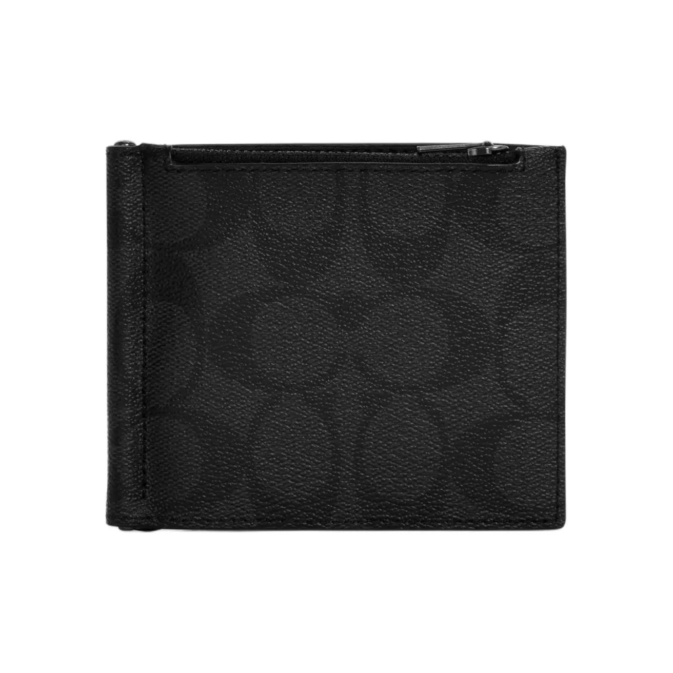 COACH Coated Canvas Wallet Mini Men's Black