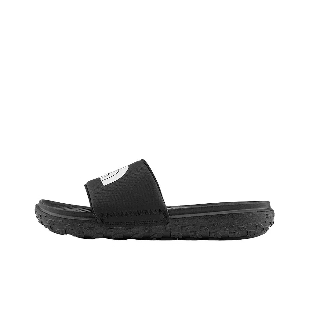 Durable EVA construction NEVER STOP EVA Slip Resistant Abrasion Resistant Slide Slippers Men's Black White Asian Version