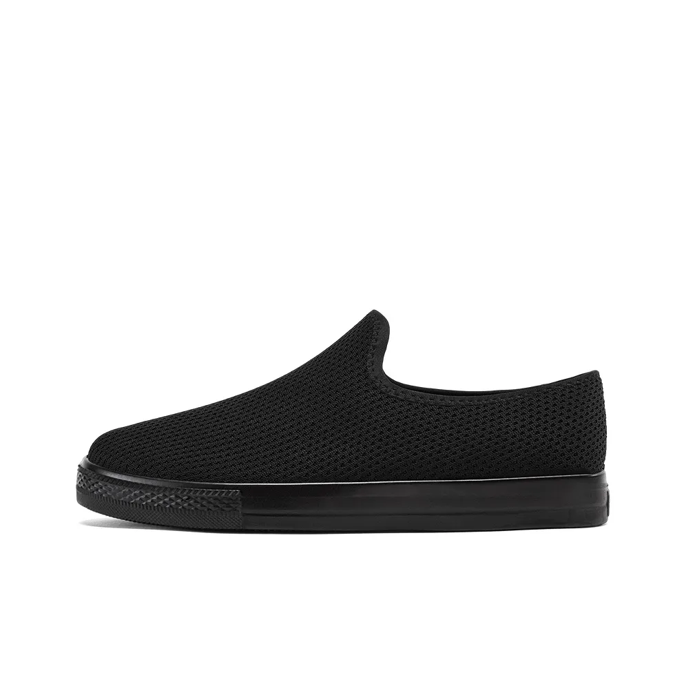 Warrior Fabric Cushioned Breathable Low-Top Slip-on Casual Shoes Men's