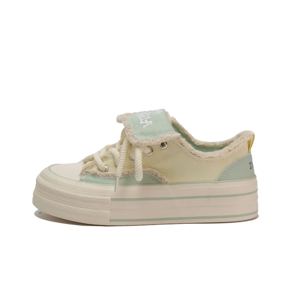 Zun'er Breathable Quick Dry Lightweight Low-Top Canvas Shoes Women's